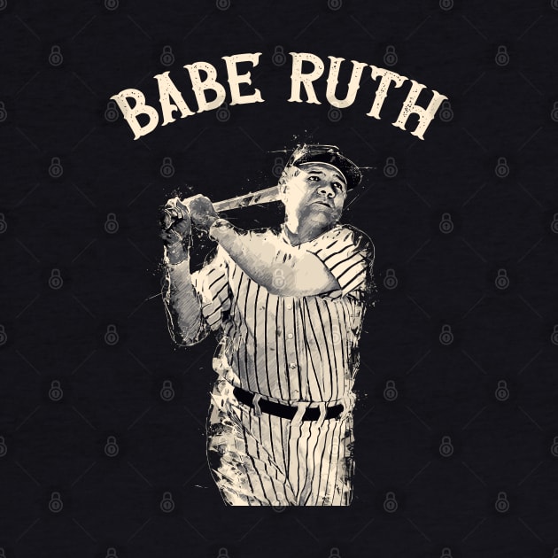 Babe Ruth by Yopi